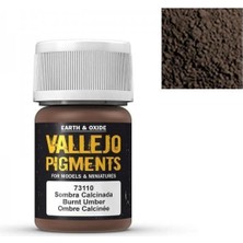 Vallejo 73110 35 Ml. Burnt Umber, Model Boyası Pigmenti