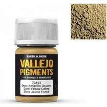 Vallejo 73103 35 Ml. Dark Yellow Ochre, Model Boyası Pigmenti