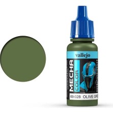 Vallejo 69028 18 Ml. Olive Green, Mecha Color Serisi Model Boyası
