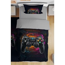 Özgürce Renkli 4 Desenli Tek Kişilik Bebek Çocuk Nevresim Seti