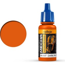 Vallejo 69507 18 Ml. Dark Rust Wash, Mecha Color Serisi Model Boyası
