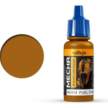Vallejo 69814 18 Ml. Fuel Stains (Gloss), Mecha Color Serisi Model Boyası