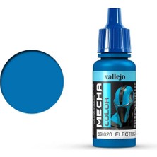 Vallejo 69020 18 Ml. Electric Blue, Mecha Color Serisi Model Boyası