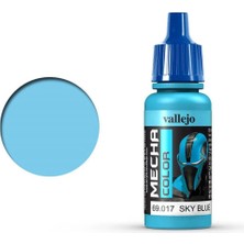 Vallejo 69017 18 Ml. Sky Blue, Mecha Color Serisi Model Boyası
