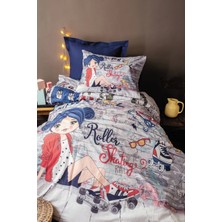 Özgürce Yumuşak Pamuk Ranforce Tek Kişilik Nevresim Takımı, Konfor ve Şıklık