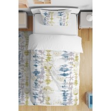 Özgürce Renkli Desenli Tek Kişilik Bebek ve Çocuk Nevresim Takımı