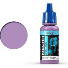 Vallejo 69012 18 Ml. Purple, Mecha Color Serisi Model Boyası