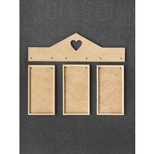 Yegane Concept Ham Mdf, Boyanabilir, Çerçeve, Pano, Duvar Süsü