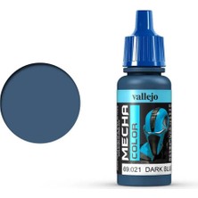 Vallejo 69021 18 Ml. Dark Blue, Mecha Color Serisi Model Boyası