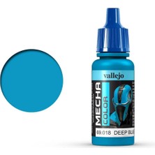 Vallejo 69018 18 Ml. Deep Blue, Mecha Color Serisi Model Boyası
