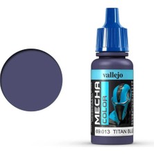 Vallejo 69013 18 Ml. Titan Blue, Mecha Color Serisi Model Boyası