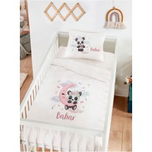 Özgürce Sevimli Panda Desenli Bebek Nevresim Takımı, Yumuşak ve Rahat Uyku Için Ideal