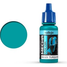 Vallejo 69023 18 Ml. Turquoise, Mecha Color Serisi Model Boyası