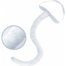 LTG Nova Beyaz Peluş Kuyruk Şekil Verilebilir 70 cm