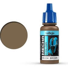 Vallejo 69034 18 Ml. Brown, Mecha Color Serisi Model Boyası
