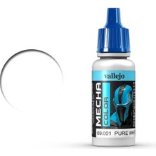 Vallejo 69001 18 Ml. Pure White, Mecha Color Serisi Model Boyası