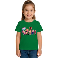 Sedirli Unisex Cry Babies Baskılı Çocuk Tişört Pamuklu Penye Kumaş