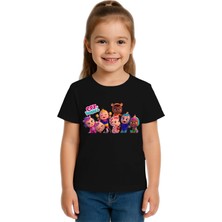 Sedirli Unisex Cry Babies Baskılı Çocuk Tişört Pamuklu Penye Kumaş