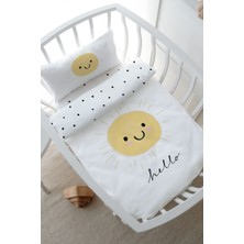 Özgürce Rüya Gibi Uyku Anne Yanı Beşik Nevresim Takımı (60X100) Pure Baby Serisi