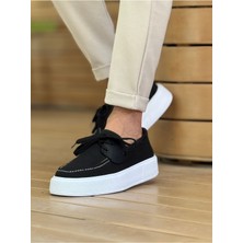 Mooien MN2602 - Triko Erkek Ayakkabı Sıyah