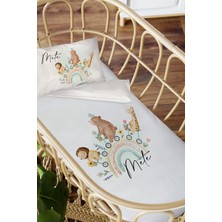 Özgürce Isme Özel Anne Yanı 60X100 Beşik Uyku Nevresim Takımı, Şık ve Konforlu Tasarım