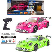 Pasifik Kumandalı Yarış Arabası 91602P-3 91602P-4 Porsche 911 R/c 4WD 2.4ghz 30KM/H Işıklı 1:12 6+