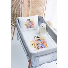 Özgürce 70X120 cm Isimli Pamuk Saten Park Yatak Nevresim Takımı