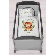 Özgürce Özel Tasarım 75X120 Park Yatak Beşik Nevresim Takımı, Şık ve Konforlu