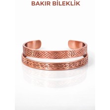 Bakır Ayarlanabilir Bileklik