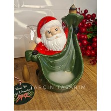 Tarçın Tasarım El Yapımı Noel Baba Tütsülük,geri Akış Tütsü,yeni Yıl/yılbaşı Hediyesi,yılbaşı Süsleri