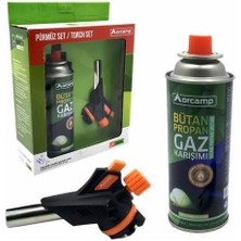 Mestore Orcamp Pürmüz Set Kartuş Tüp 227 Gr+Çakmaklı Pürmüz - 8681042344189