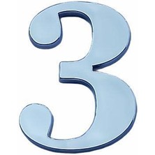 Mestore Cemax Villa Boy 3 Rakamı 8,5 cm Yapışkanlı - 9996670608923
