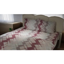 Tfn Home Renkli Kareli Çift Kişilik Nevresim Takımı