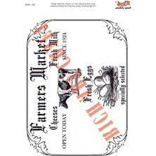 Mestore Rich 1334 Vintage Kolay Transfer 23X33 cm - 8691334596875