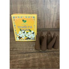 Tarçın Tasarım By Gizem Bağcı Vanilya Konik Tütsü, 10 Adet