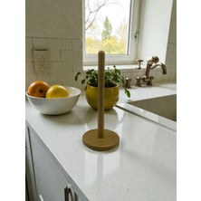 Kacastore Bambu Yuvarlak Kağıt Havluluk Peçetelik