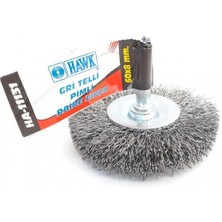 Mestore Hawk HA11131 Pimli Gri Tel Daire Fırça 60X8 mm - 8695348111314