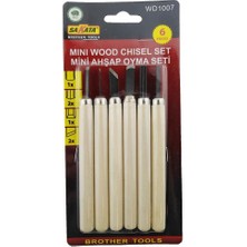 Mestore Sakata Wd 1007 Ahşap Oyma Seti 6 Parça - 6922338400243