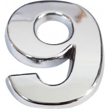 Mestore Cemax Krom Yapışkanlı 9 Rakamı 5 cm - 9996670031691