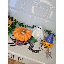 Tarçın Tasarım 3'lü Balkabağı Hayalet Dekor,halloween,el Yapımı(Handmade)