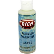 Mestore Rich Su Bazlı Mat Vernik 120 ml - 8682374017260