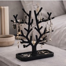 Lumiyo Siyah Ağaç Takı Standı – 22 cm