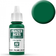 Vallejo 70346 18 Ml. Splinter Blotches I, Panzer Aces Serisi Model Boyası