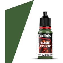 Vallejo 72029 18 Ml. Sick Green, Game Color Serisi Model Boyası