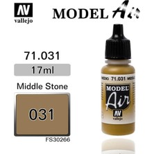 Vallejo 71031 18 Ml. Middlestone, Model Air Serisi Model Boyası