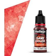 Vallejo 72601 18 Ml. Fresh Blood, Special Fx Game Color Serisi Model Boyası