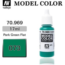 Vallejo 70969 18 Ml. (73) Park Green Flat-Matt, Model Color Serisi Model Boyası