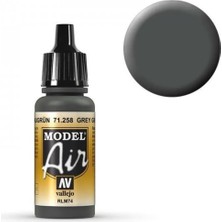Vallejo 71258 18 Ml. Gray Green RLM74, Model Air Serisi Model Boyası