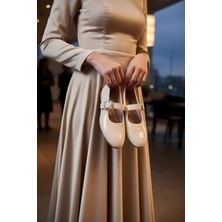 Moda Fırsat Kadın Babet Içeri Dışarı Ofis Günlük Ayakkabı