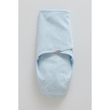 Özgürce Yıldız Desenli %100 Pamuk Bebek Kundak 0-3 Ay, Rahat ve Yumuşak Alternatif